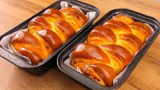 Ich kaufe kein Brot mehr. Einfach Milch mit Mehl mischen! Brotrezept in 5 Minuten. Brot backen