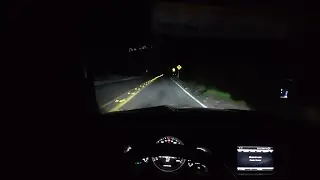 W204 C63 AMG in the Canyon Full Night POV