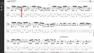 Papa Roach - Blood Brothers (BASS TAB PLAY ALONG)