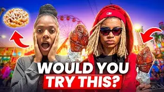 Would YOU Try This?! NC State Fair Food Challenge 🍗😱
