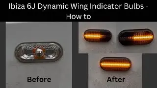 Ibiza 6J Dynamic (Sweeping) Wing Indicators - How to install