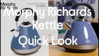 MORPHY RICHARDS Venture Retro 100335 Traditional Kettle - Basalt - Quick Looks