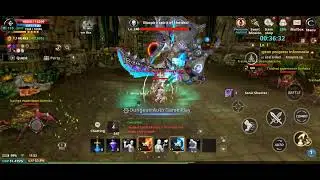 Cabal Return of action mobile game  Garden of dust run