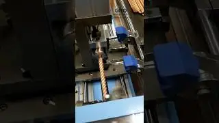 Spiral Corrugated Copper Tube Forming Machine for NBR PE Insulated Copper Pipe #hvac