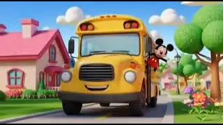 Mickey Mouse and Friends Pizza Party Time 🍕🐭 | Fun Kids Poem & Cartoon Song
