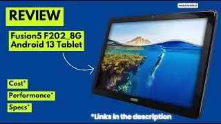 Fusion5 F202_8G Android 13 Tablet Review | Best Budget 10.1