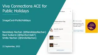 Building Viva Connections ACE for public holidays