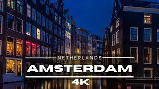 Amsterdam, Netherlands 🇳🇱 - by drone [4K]