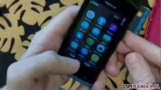 Wideo test i recenzja telefonu Nokia 500 | techManiaK.pl