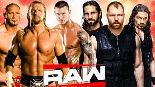 The Shield vs Evolution WWE Raw Netflix Tag Team Match