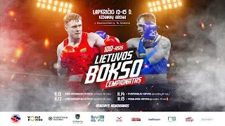 Lietuvos bokso čempionatas: Pusfinaliai