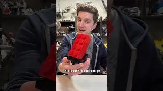 Buildable Red 2x4 LEGO Brick!