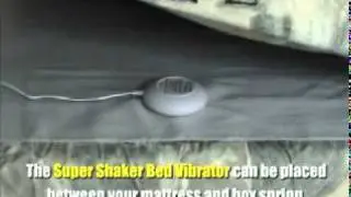 Sonic Alert Super Shaker 12 Volt White Vibrator