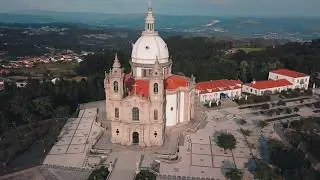 Vista Aérea // Santuário do Sameiro // Braga // 4K
