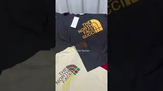 The North Face x Gucci Collab Tees Available Now. 🔥 #shorts #fashion
