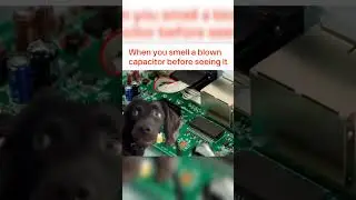 When You See a Blown Capacitor 😱 | Electronics Repair & Embedded Tips