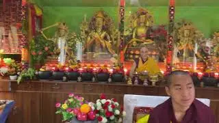 Rikchung ceremony at Dromo Labrang,Sera je monastery