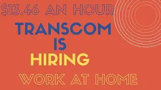 Permanent Work At Home Positions | Transcom is Hiring