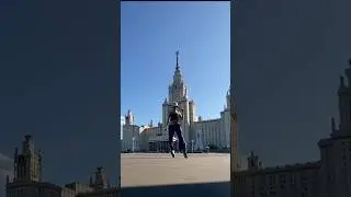 Повторяем за мной! Взлетаем! #девушка #мгу #зарядка #фитнес #electronicmusic #dj #dance #танцы #зож