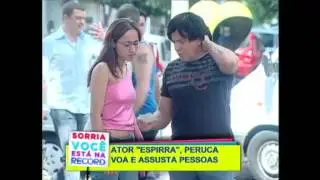 SORRIA: MALA INTERROMPE ENTREVISTADOS E TRETA DE GARIS