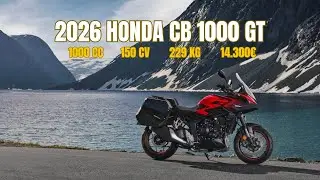 NOVA Honda CB 1000 GT: UMA MOTO PARA VIAJAR...COM ALMA!