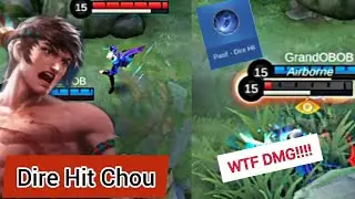 DIRE HIT CHOU IS OP | WTF DAMAGE!!!