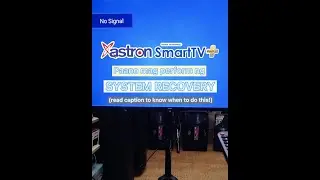Paano mag system recovery sa Astron Smart TV