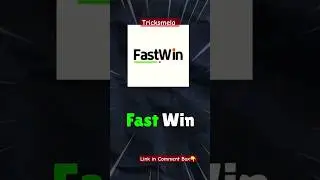 Fastwin Trick 100% Win ✅️🤑  #shorts #fastwin #earrings