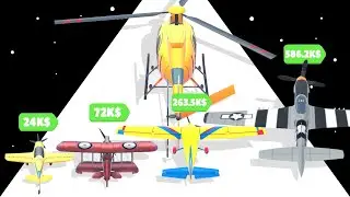 PLANE EVOLUTION - Level Up Plane, Evolution Game (Max Level)