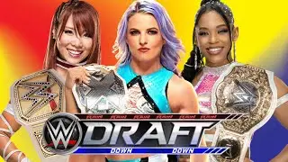 DRAFT! WWE 2K25 Women's Universe Mode I Episode 1 Draft