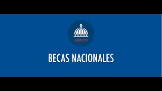 MESCYT - BECAS NACIONALES