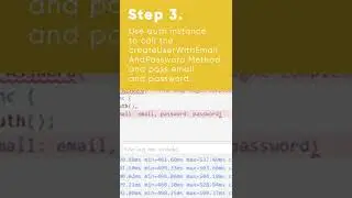 Create  user with email and password in flutter using firebase..😊🔥🙂😇