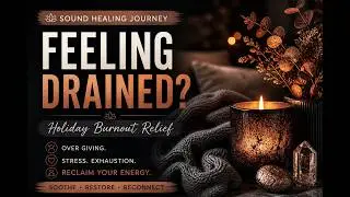 Sound Healing Journey for Burnout & Over Giving | Reclaim Your Energy This Holiday Season