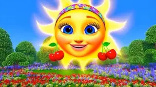Luci Soare Luci ☀️🎶 &ndash; C&acirc;ntec Animat pentru Copii | Desene 3D pentru Copii