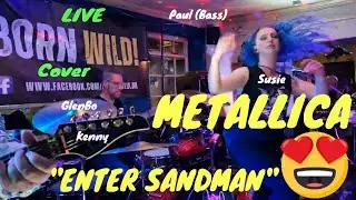 Metallica - Enter Sandman (Live Rock Cover by Born Wild!) - Live Band Performance!