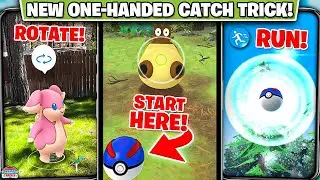 New One Hand Quick Catch GLITCH in Pok&eacute;mon GO! Here&rsquo;s How