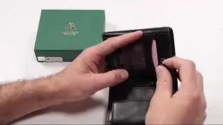 Lucca - Cash & Coin Wallet - Black