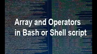 Array Basics in Shell Scripting | Use of Array in Shell | Shell script Tutorial.