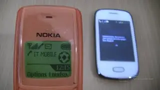 Over the Horizon Incoming call&Outgoing call at the Same Time Samsung Galaxy Pocket Neo+Nokia 1110i