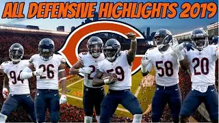 Chicago Bears Full 2019 Defensive Highlightsᴴᴰ (Week 1-17)