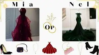 Prom Dress, Shoes, & jewelry video#prom#10mviews#trendingvideo#viralvideo #choose #pickone #fashion