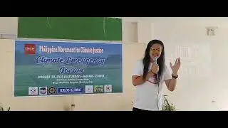 PMCJ - Kilos Klima Marikina Forum with guest speakers Ka Leody De Guzman and Ka Roy Cabonegro.