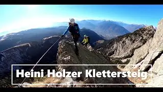 Climb and Fly Heini Holzer Klettersteig - Kleiner Ifinger 2552 - Kuhleitenh&uuml;tte