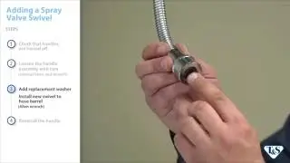 How To Install A Spray Valve Swivel
