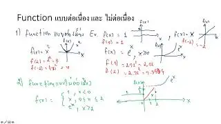 function ไม่ต่อเนื่อง