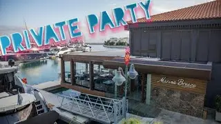 Night time private party in Marina breeze loungebar, Limassol (Cyprus)