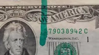 Rare $20 Bill Ink error