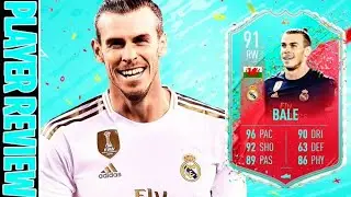 HE IS INSANE! FUT BIRTHDAY 91 BALE PLAYER REVIEW - FIFA 20 ULTIMATE TEAM