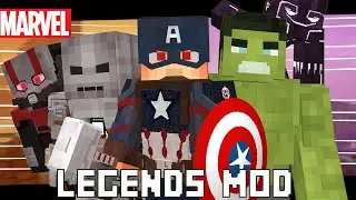 ОБНОВЛЕНИЕ МОДА LEGENDS MOD 7.0 | МСТИТЕЛИ