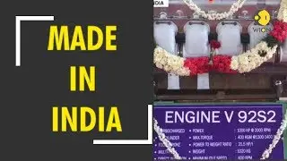 'Made in India' tank engines handed over to the Army